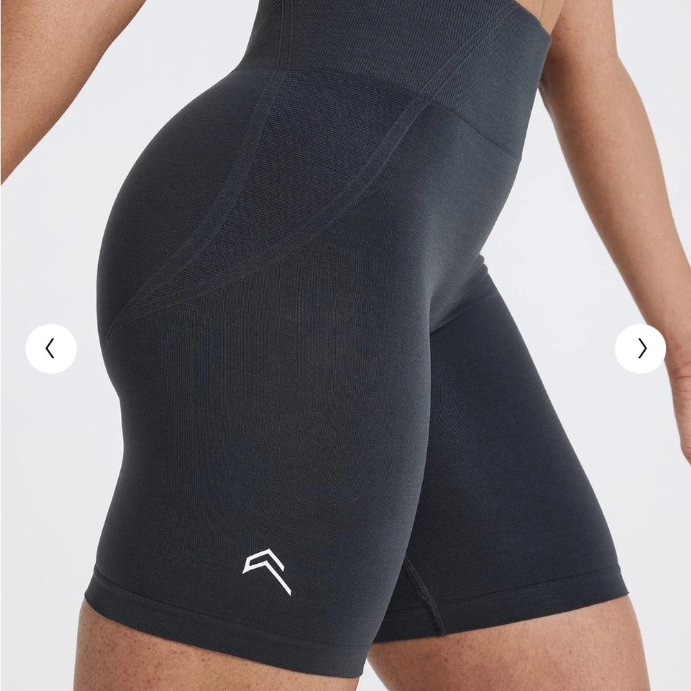 ONER ACTIVE COAL GREY CYCLING SHORTS (SMALL)